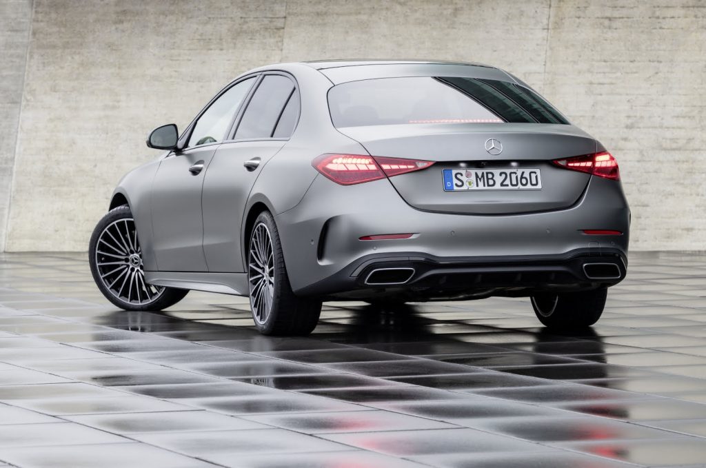 22 Mercedes Benz C Class Revealed To Rival Cadillac Ct5 Once Again