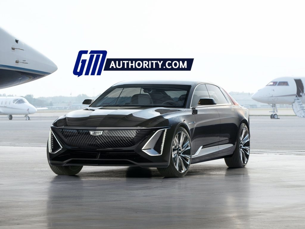 GM Authority Cadillac Celestiq rendering