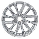 22-inch 12-Spoke Chrome alloy wheels (RPO code SET)