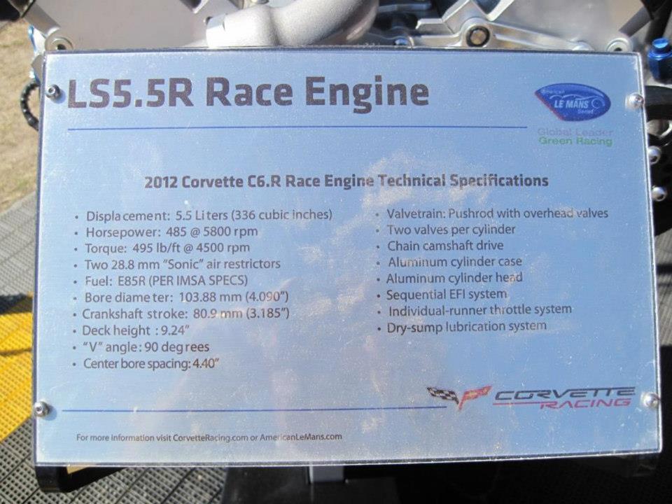 LS5.5R – Engine Specs | GM Authority