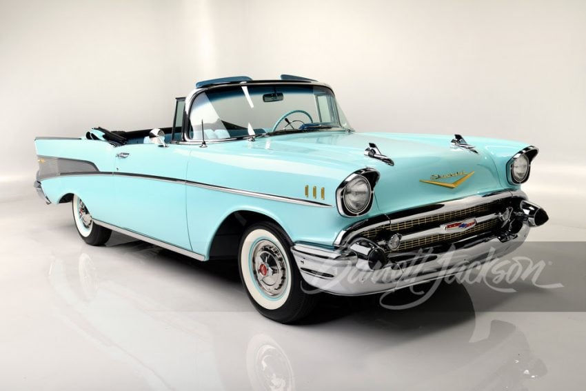 1957 Chevrolet Bel Air Convertible Heads To Auction: Video