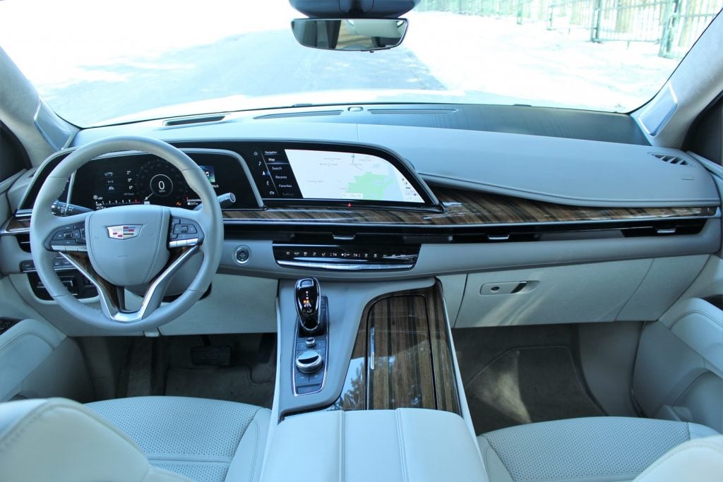 2022 cadillac escalade interior