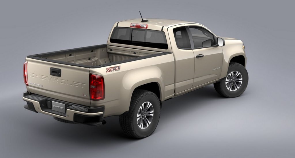 2021 Chevy Colorado Z71 Now Available In Sand Dune Metallic