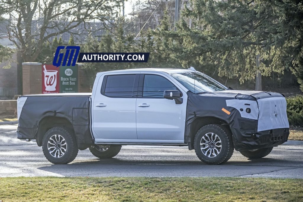 2022 GMC Sierra AT4 Spied, Won't Share Trail Boss ZR2 Upgrades