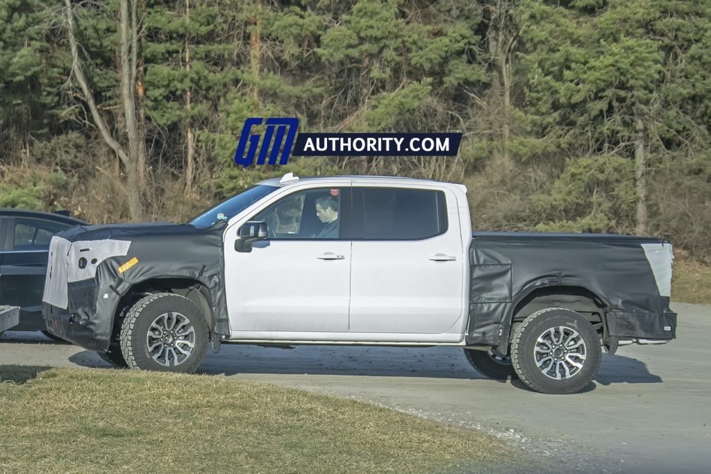 2022 Gmc Sierra At4 Spied Won T Share Trail Boss Zr2 Upgrades