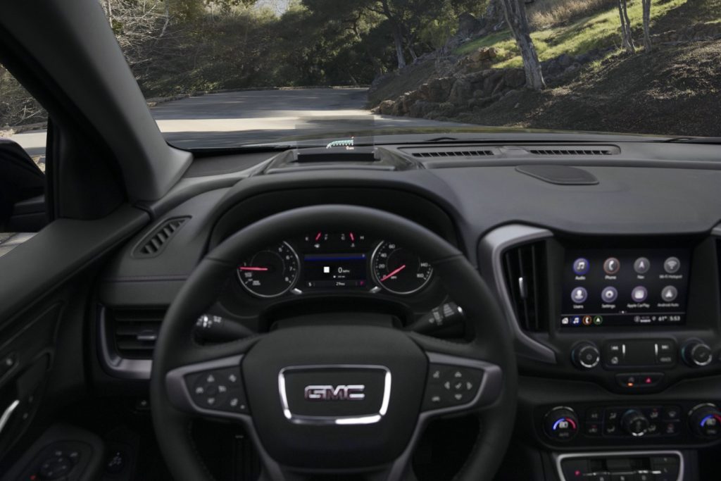 2022 GMC Terrain Gets New Head-Up Display