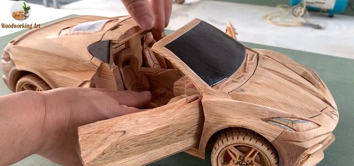 wooden corvette