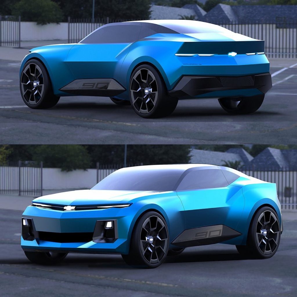 Chevrolet camaro 2024 electric car