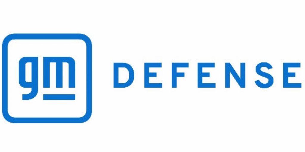 The GM Defense logo.