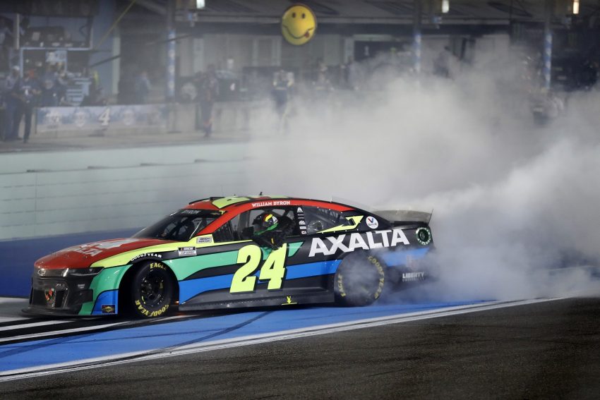 Byron Takes NASCAR Victory For Chevy At Miami-Homestead: Video