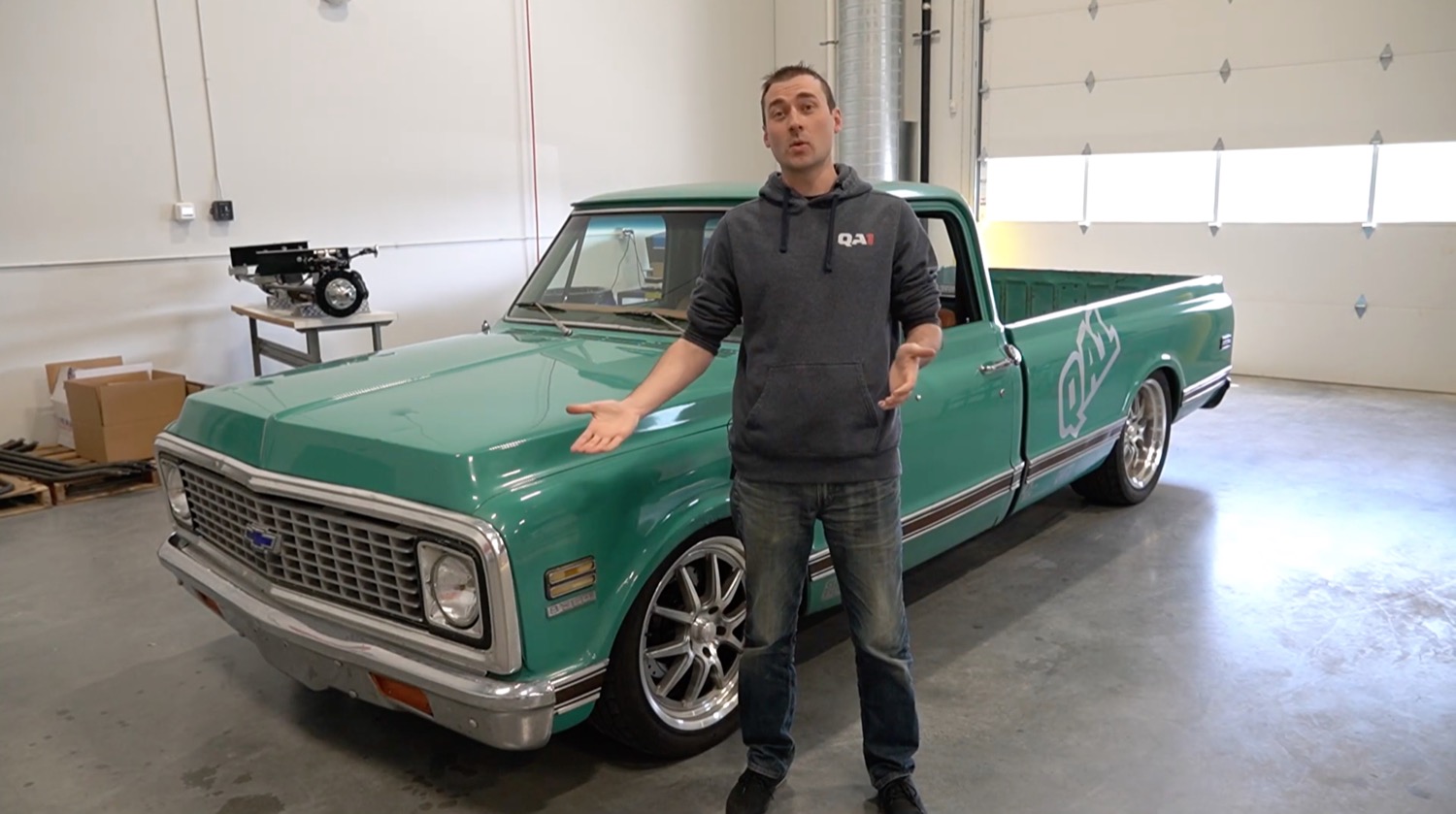 Qa1 S 1972 Chevy C10 Pickup Gets Goodies Front To Back Video