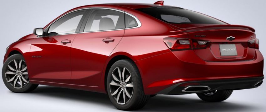 2021 Chevy Malibu Gets New Cherry Red Color: First Look