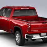 2021 Chevy Silverado HD LTZ in Cherry Red