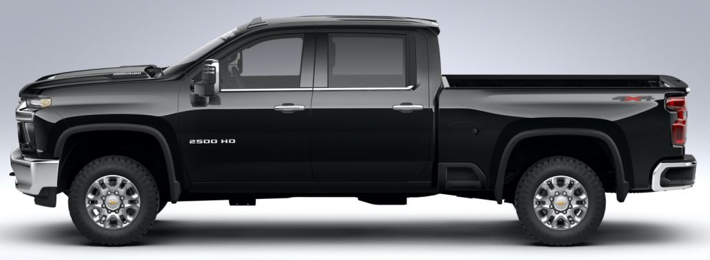 2021 Chevy Silverado HD Gets New Mosaic Black Color: First Look