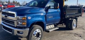 2021 Chevy Medium Duty in Northsky Blue Metallic