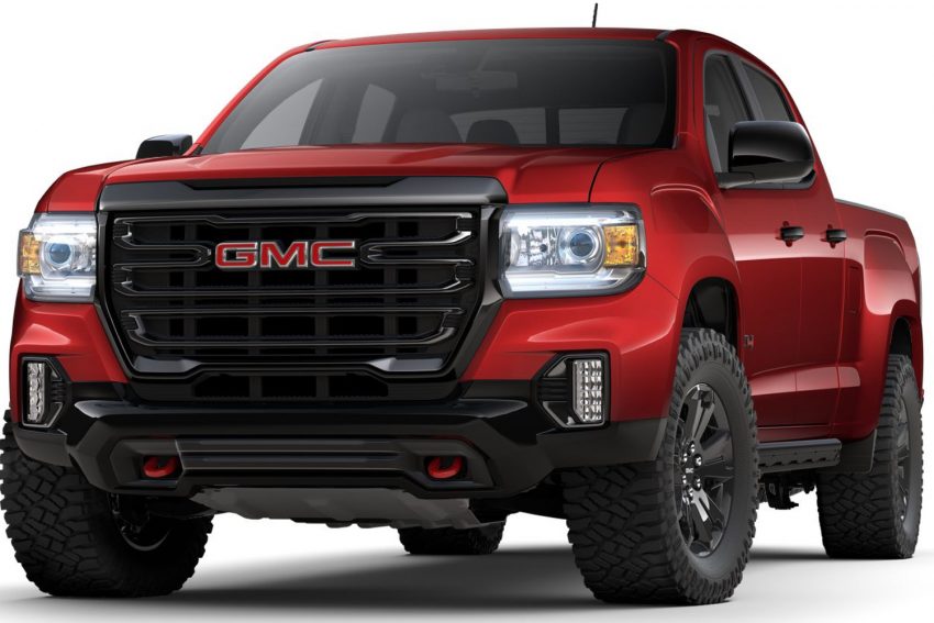 2021 GMC Canyon AT4 Cayenne Red Tintcoat