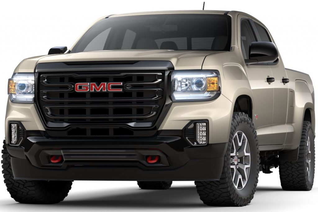 New 2021 GMC Canyon Desert Sand Metallic Color: First Look