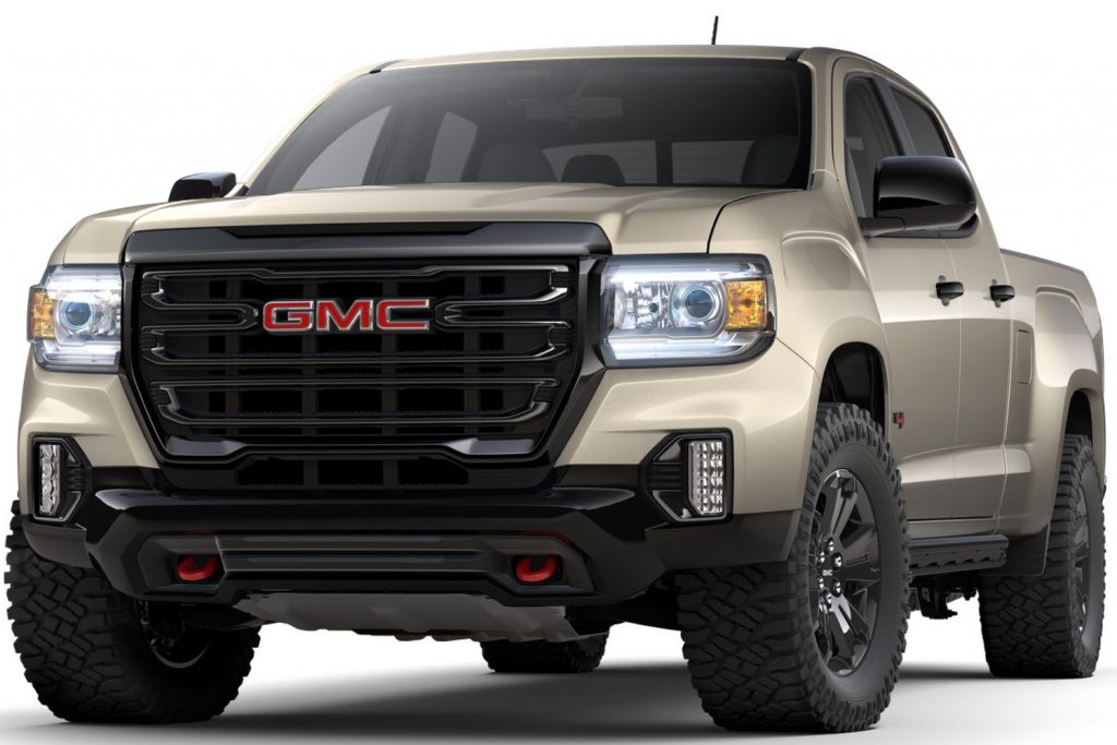 New 2021 GMC Canyon Desert Sand Metallic Color First Look