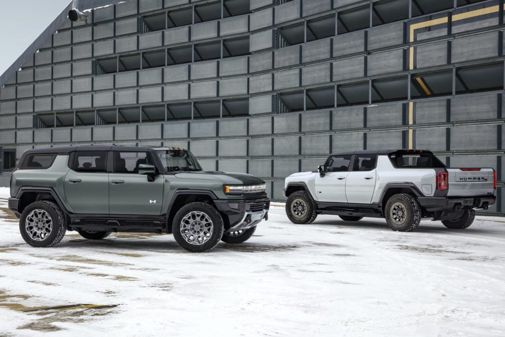 Hummer ev on sale truck specs