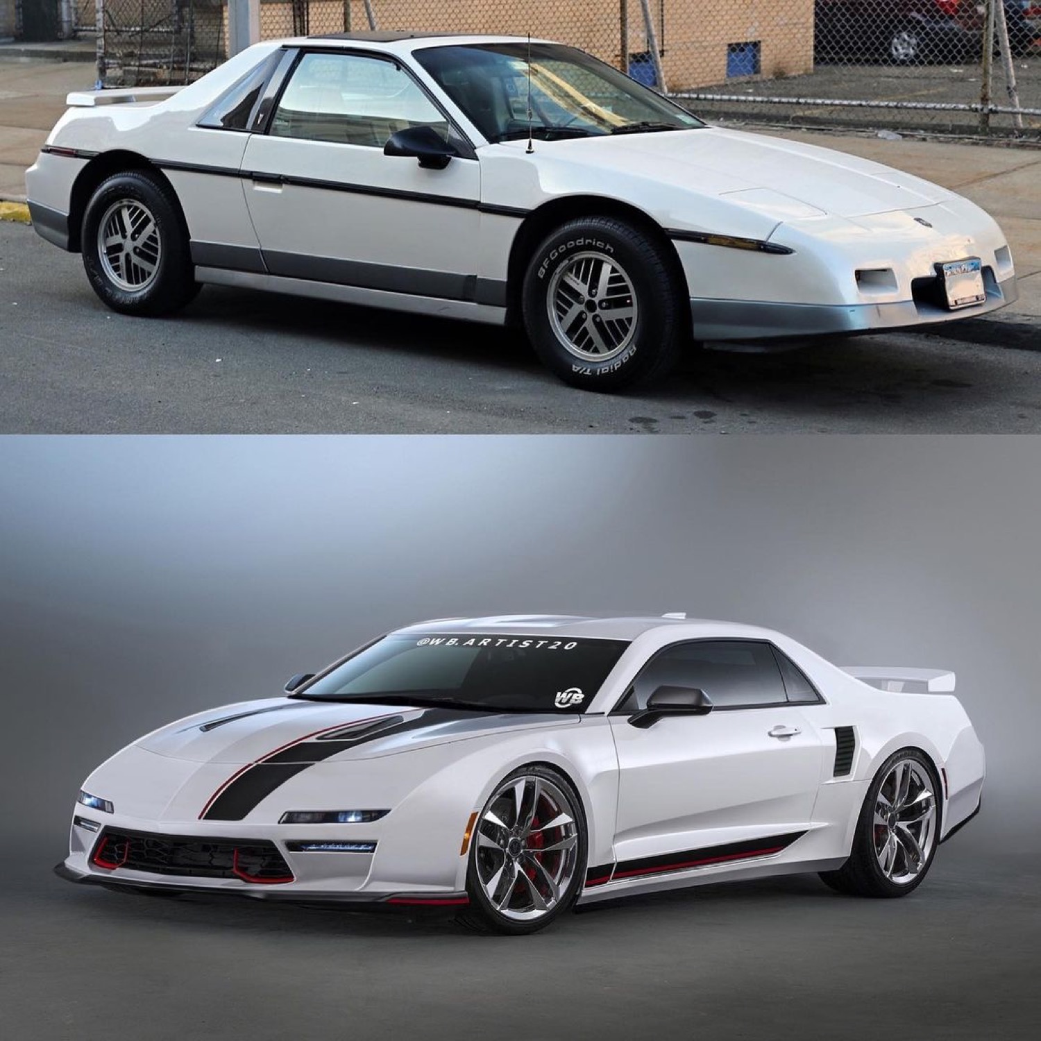 Modern-Day Pontiac Fiero Rendered With Contemporary Styling