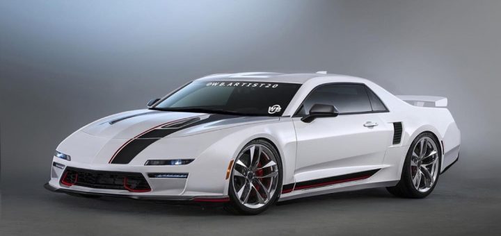 Modern-Day Pontiac Fiero Rendered With Contemporary Styling