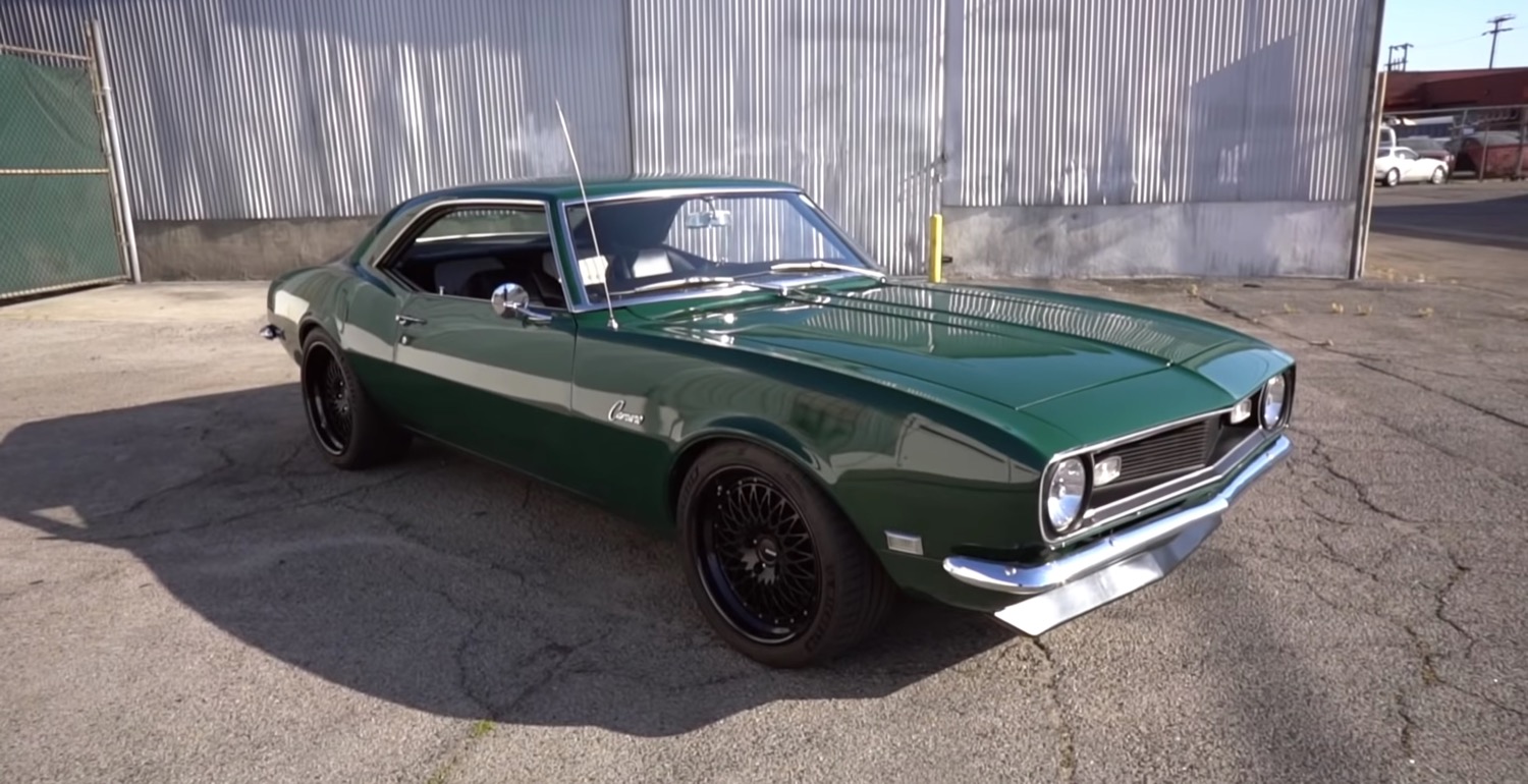 1968 Chevy Camaro Stunt Car Is Both Show And Go: Video