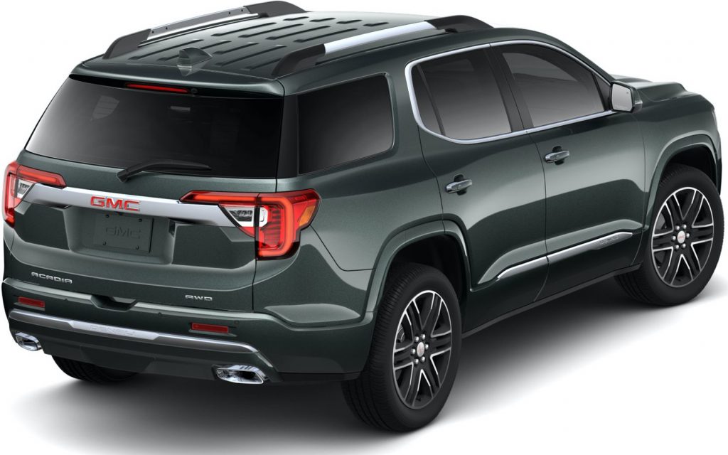 2021 Gmc Acadia Gets New Hunter Metallic Color First Look