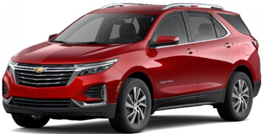 2022 Chevy Equinox Cherry Red Tintcoat