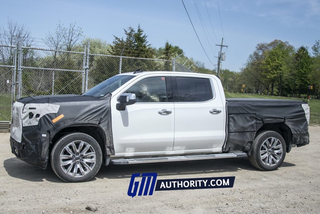 2022 GMC Sierra Denali 1500 Refresh Spied Testing