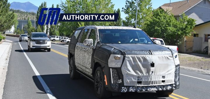 Cadillac LTS Omega Flagship Prototype Spied GM Authority