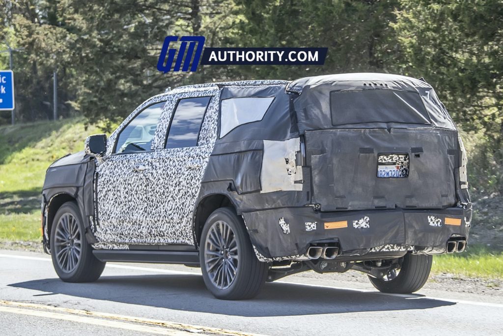 Cadillac Escalade-V Prototype Caught Testing In The Wild: Breaking