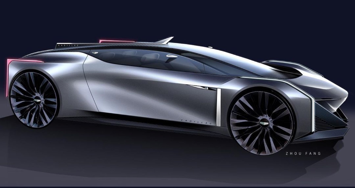 Gm Design Team Releases Futuristic Cadillac Coupe Concept