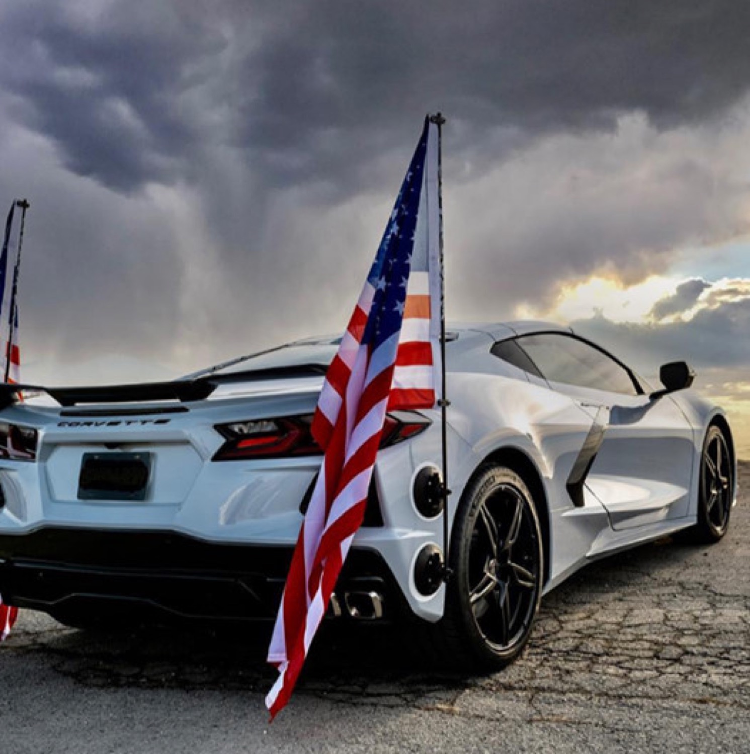 Show Off Your Colors With A Car Flag