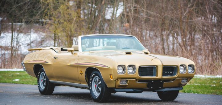 1970 Pontiac GTO Convertible Heads To Auction In Florida