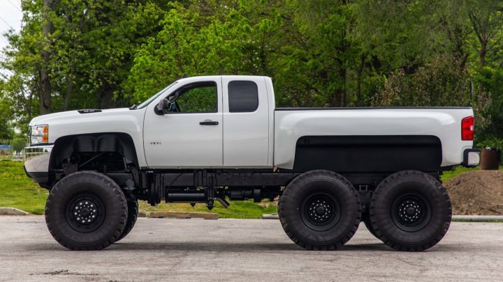 6x6 Chevy Silverado HD Heads To Auction