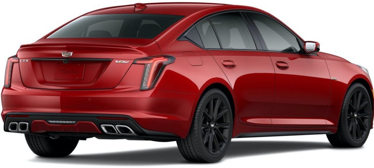 2021 Cadillac CT5-V Gets New Infrared Tintcoat Color: First Look