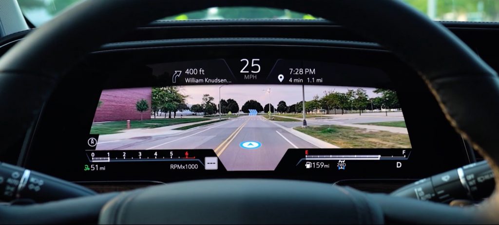 2021 escalade dash camera