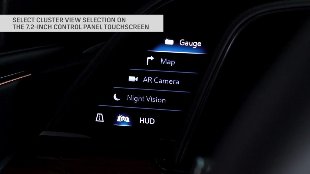 2021 Cadillac Escalade Vehicle Settings Heads-up Display Settings