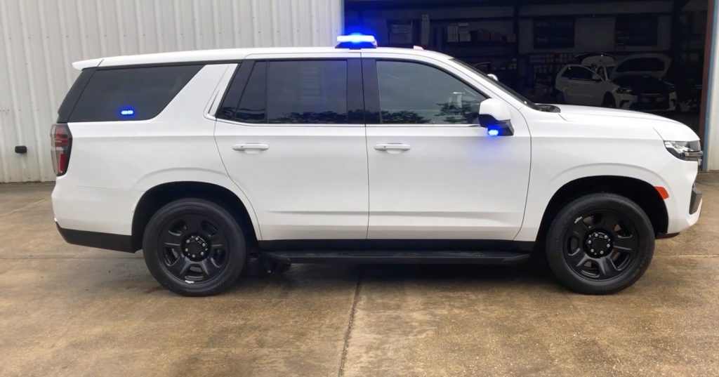 Check Out The Emergency Lights For The 2021 Chevy Tahoe PPV