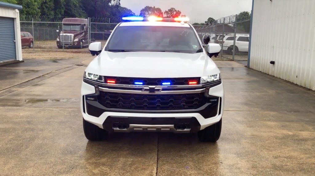 Check Out The Emergency Lights For The 2021 Chevy Tahoe Ppv | Images ...