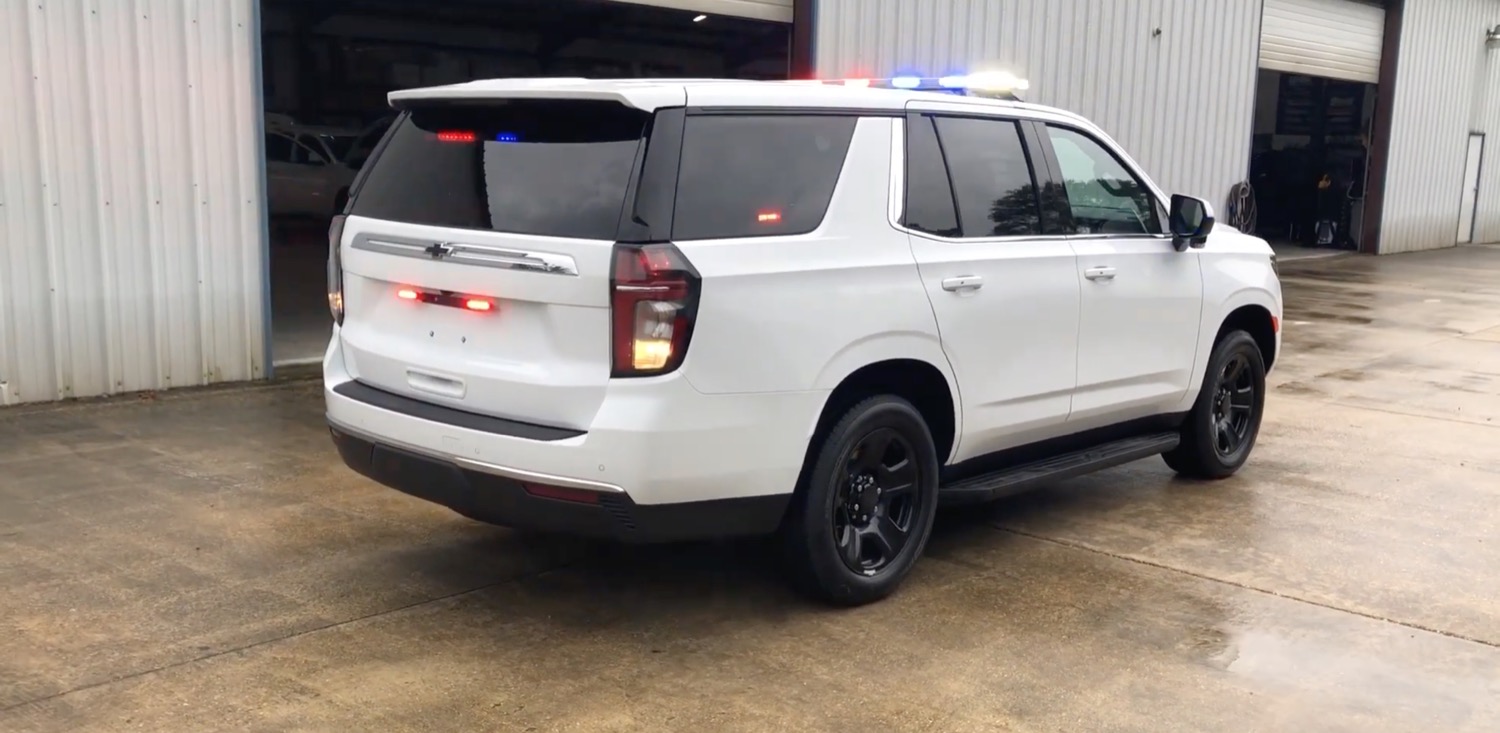 Check Out The Emergency Lights For The 2021 Chevy Tahoe PPV