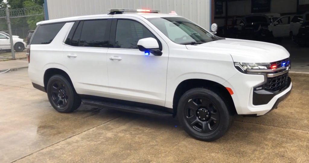 Check Out The Emergency Lights For The 2021 Chevy Tahoe Ppv