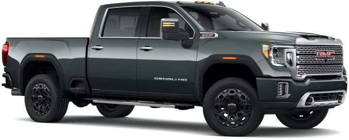 2021 GMC Sierra HD Gets New Hunter Metallic Color: First Look