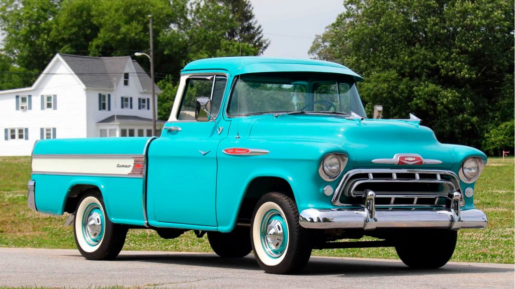 Clean 1957 Chevy Cameo Pickup Heads To Auction