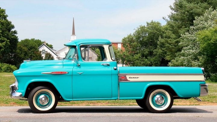 Clean 1957 Chevy Cameo Pickup Heads To Auction