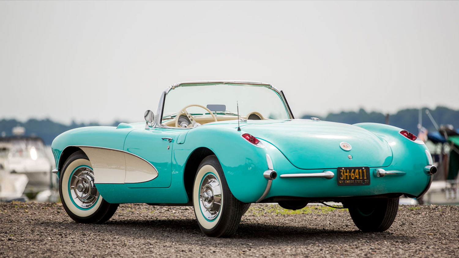 Rare Cascade Green 1957 Chevy Corvette Heads To Auction