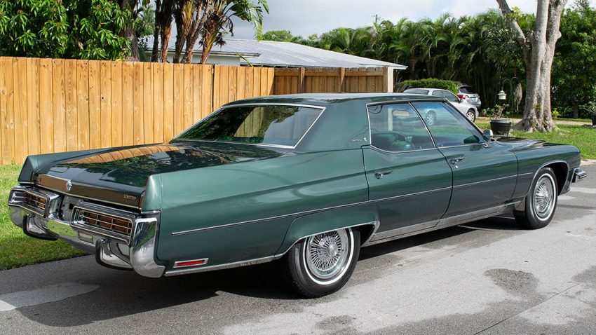 Very Green 1973 Buick Electra Limited Heads To Auction Block