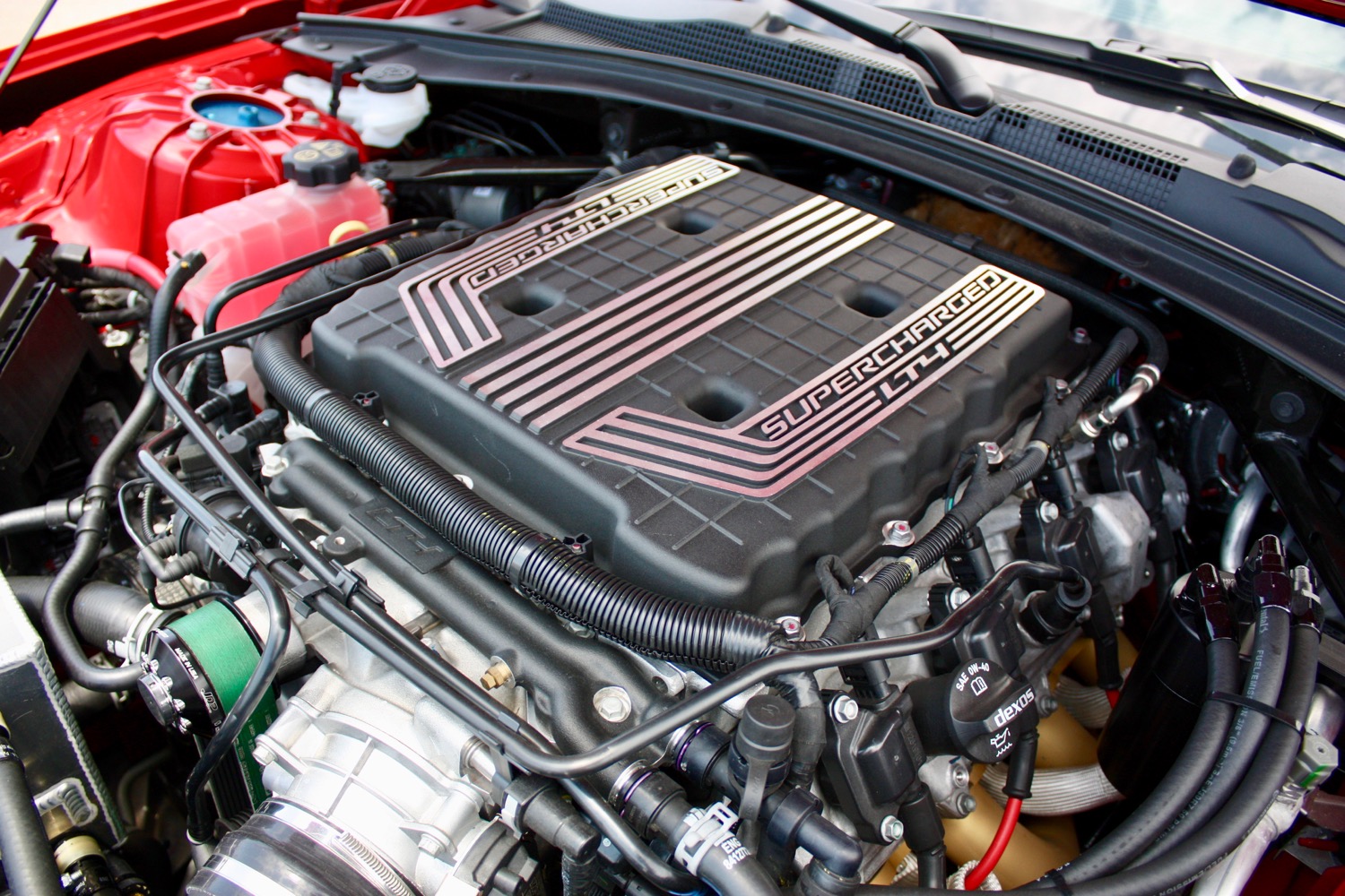 Chevrolet a construit le dernier moteur LT4 suralimenté de la Camaro ZL1