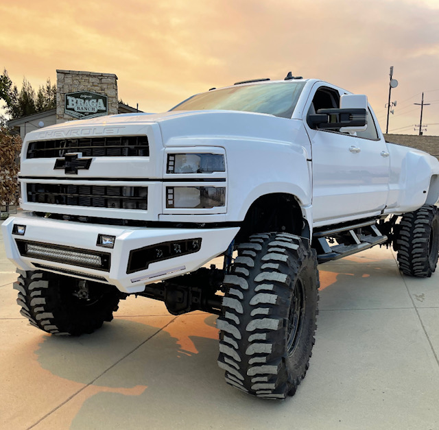 Custom Chevy Silverado 4500HD Was Built To Eat Hybrids