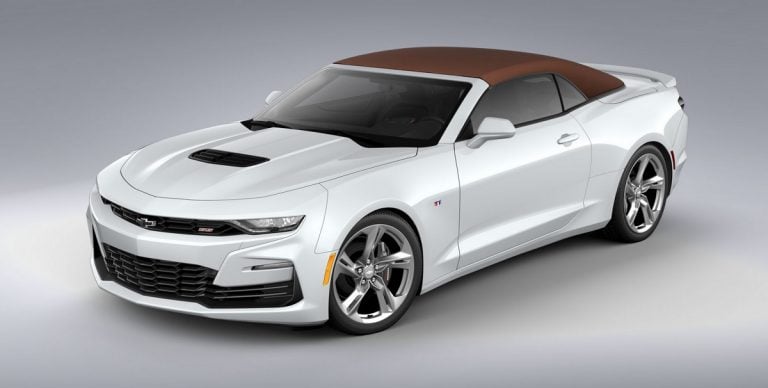 2022 Chevy Camaro Convertible Loses Blue And Kalahari Top Colors